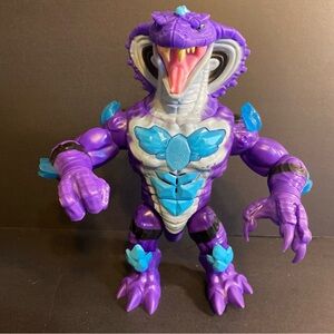 Beast Lab Stealth Strike Reptile COBRA Snake Action Figure Lights Sounds Tested